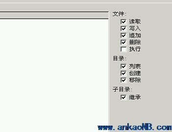 serv-u用戶權限分配