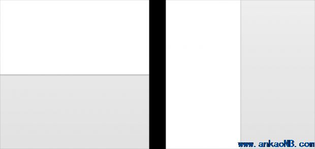 通過邊線的陰影表達這是兩張紙，邏輯上這兩塊的關系是獨立的，上層的紙片聯動肯定不會干擾下層的的紙片。<br /><br /> 