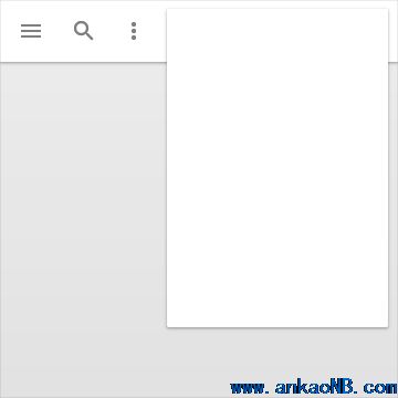菜單欄是一張全新的小紙片，貼在現有的紙片層次之上。