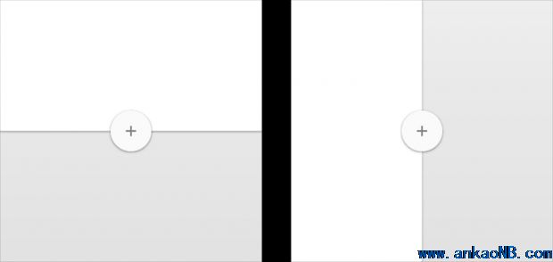浮動按鈕，是一張圓形的紙片，貼在除了系統bar之外的所有的紙片層次之上。